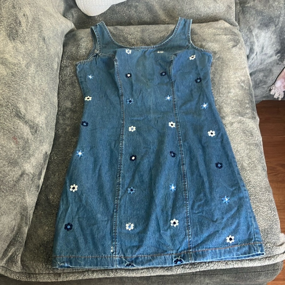 COPY - Vintage California concepts brand 100% cotton size 5 blue dress